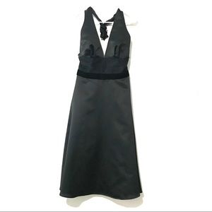 WHBM black Halter dress size 8
